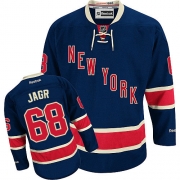 Jaromir Jagr New York Rangers Reebok Men's Authentic Third Jersey - Navy Blue