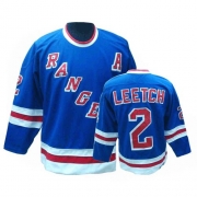 Brian Leetch New York Rangers CCM Men's Authentic Throwback Jersey - Royal Blue