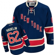 Carl Hagelin New York Rangers Reebok Men's Authentic Third Jersey - Navy Blue