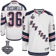 Mats Zuccarello New York Rangers Reebok Men's Authentic 2014 Stadium Series 2014 Stanley Cup Jersey - White