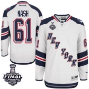 Rick Nash New York Rangers Reebok Men's Authentic 2014 Stadium Series 2014 Stanley Cup Jersey - White