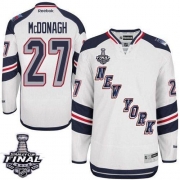 Ryan McDonagh New York Rangers Reebok Men's Authentic 2014 Stadium Series 2014 Stanley Cup Jersey - White