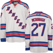 Ryan McDonagh New York Rangers Reebok Youth Authentic Away Jersey - White