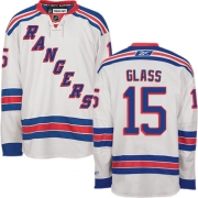 Tanner Glass New York Rangers Reebok Men's Premier Away Jersey - White