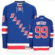 Wayne Gretzky New York Rangers Reebok Men's Authentic Home Jersey - Royal Blue