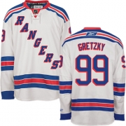Wayne Gretzky New York Rangers Reebok Youth Authentic Away Jersey - White