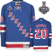Chris Kreider New York Rangers Reebok Men's Authentic Home 2014 Stanley Cup Jersey - Royal Blue