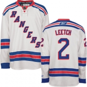 Brian Leetch New York Rangers Reebok Men's Authentic Away Jersey - White