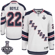 Dan Boyle New York Rangers Reebok Men's Premier 2014 Stadium Series 2014 Stanley Cup Jersey - White