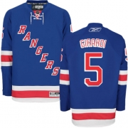 Dan Girardi New York Rangers Reebok Men's Authentic Home Jersey - Royal Blue