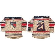 Derek Stepan New York Rangers Reebok Men's Authentic 2012 Winter Classic Jersey - Cream