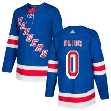 Anton Blidh New York Rangers Adidas Men's Authentic Home Jersey - Royal Blue