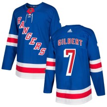 Rod Gilbert New York Rangers Adidas Men's Authentic Home Jersey - Royal Blue