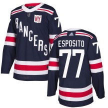 Phil Esposito New York Rangers Adidas Men's Authentic 2018 Winter Classic Home Jersey - Navy Blue