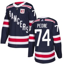 Vince Pedrie New York Rangers Adidas Men's Authentic 2018 Winter Classic Home Jersey - Navy Blue