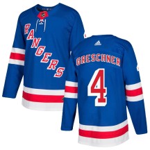 Ron Greschner New York Rangers Adidas Youth Authentic Home Jersey - Royal Blue
