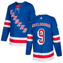 Rob Mcclanahan New York Rangers Adidas Youth Authentic Home Jersey - Royal Blue