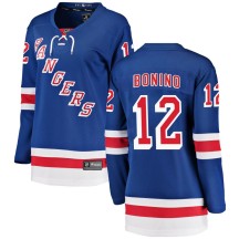 Nick Bonino New York Rangers Fanatics Branded Women's Breakaway Home Jersey - Blue