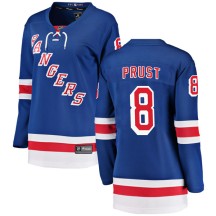 Brandon Prust New York Rangers Fanatics Branded Women's Breakaway Home Jersey - Blue
