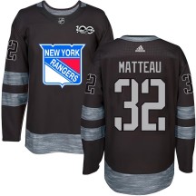 Stephane Matteau New York Rangers Youth Authentic 1917-2017 100th Anniversary Jersey - Black