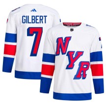 Rod Gilbert New York Rangers Adidas Men's Authentic 2024 Stadium Series Primegreen Jersey - White