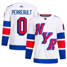 Gabriel Perreault New York Rangers Adidas Men's Authentic 2024 Stadium Series Primegreen Jersey - White