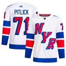 Tyler Pitlick New York Rangers Adidas Men's Authentic 2024 Stadium Series Primegreen Jersey - White