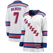 Rod Gilbert New York Rangers Fanatics Branded Women's Breakaway Away Jersey - White