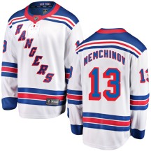 Sergei Nemchinov New York Rangers Fanatics Branded Men's Breakaway Away Jersey - White