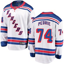 Vince Pedrie New York Rangers Fanatics Branded Men's Breakaway Away Jersey - White