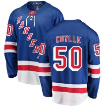 Will Cuylle New York Rangers Fanatics Branded Men's Breakaway Home Jersey - Blue