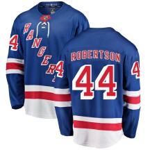 Matthew Robertson New York Rangers Fanatics Branded Men's Breakaway Home Jersey - Blue