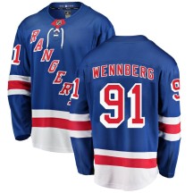 Alex Wennberg New York Rangers Fanatics Branded Men's Breakaway Home Jersey - Blue