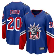Jan Erixon New York Rangers Fanatics Branded Men's Breakaway Special Edition 2.0 Jersey - Royal