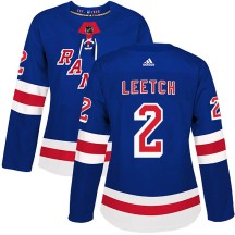 Brian Leetch New York Rangers Adidas Women's Authentic Home Jersey - Royal Blue