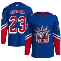 Jeff Beukeboom New York Rangers Adidas Youth Authentic Reverse Retro 2.0 Jersey - Royal