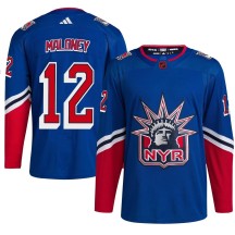 Don Maloney New York Rangers Adidas Youth Authentic Reverse Retro 2.0 Jersey - Royal