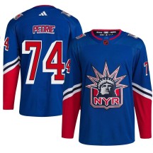 Vince Pedrie New York Rangers Adidas Youth Authentic Reverse Retro 2.0 Jersey - Royal