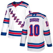 Ron Duguay New York Rangers Adidas Youth Authentic Jersey - White