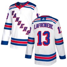 Alexis Lafreniere New York Rangers Adidas Youth Authentic Jersey - White