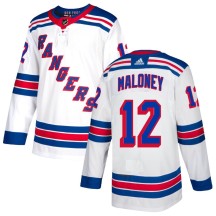 Don Maloney New York Rangers Adidas Youth Authentic Jersey - White