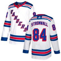 Malte Stromwall New York Rangers Adidas Youth Authentic Jersey - White