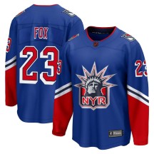 Adam Fox New York Rangers Fanatics Branded Youth Breakaway Special Edition 2.0 Jersey - Royal