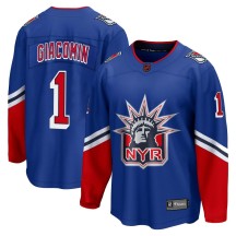 Eddie Giacomin New York Rangers Fanatics Branded Youth Breakaway Special Edition 2.0 Jersey - Royal