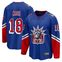 Riley Nash New York Rangers Fanatics Branded Youth Breakaway Special Edition 2.0 Jersey - Royal