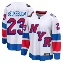 Jeff Beukeboom New York Rangers Fanatics Branded Men's Breakaway 2024 Stadium Series Jersey - White