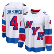 Ron Greschner New York Rangers Fanatics Branded Men's Breakaway 2024 Stadium Series Jersey - White