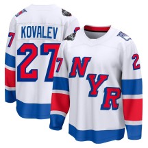 Alex Kovalev New York Rangers Fanatics Branded Men's Breakaway 2024 Stadium Series Jersey - White
