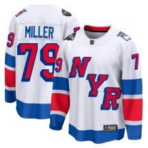 K'Andre Miller New York Rangers Fanatics Branded Men's Breakaway 2024 Stadium Series Jersey - White