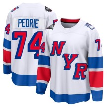 Vince Pedrie New York Rangers Fanatics Branded Men's Breakaway 2024 Stadium Series Jersey - White